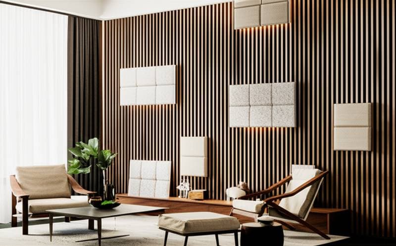 Featured image for Artistic Acoustic Panels Fix Echo and Elevate Style