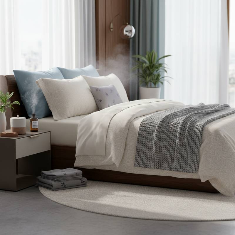 Featured image for Scented Fabrics Create Safer Bedroom Sanctuaries