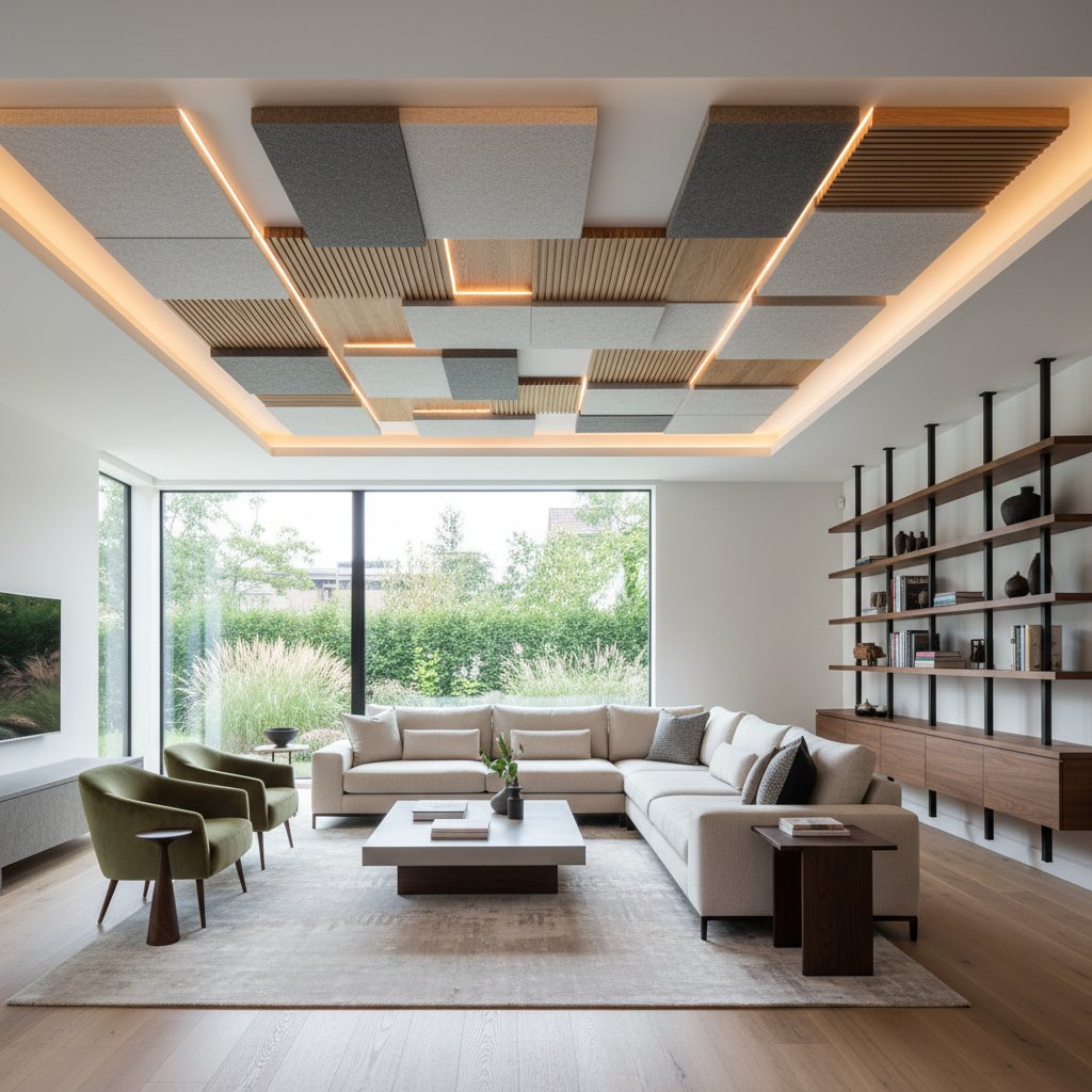 Featured image for Acoustic Ceilings Solve Echo in Open-Concept Homes