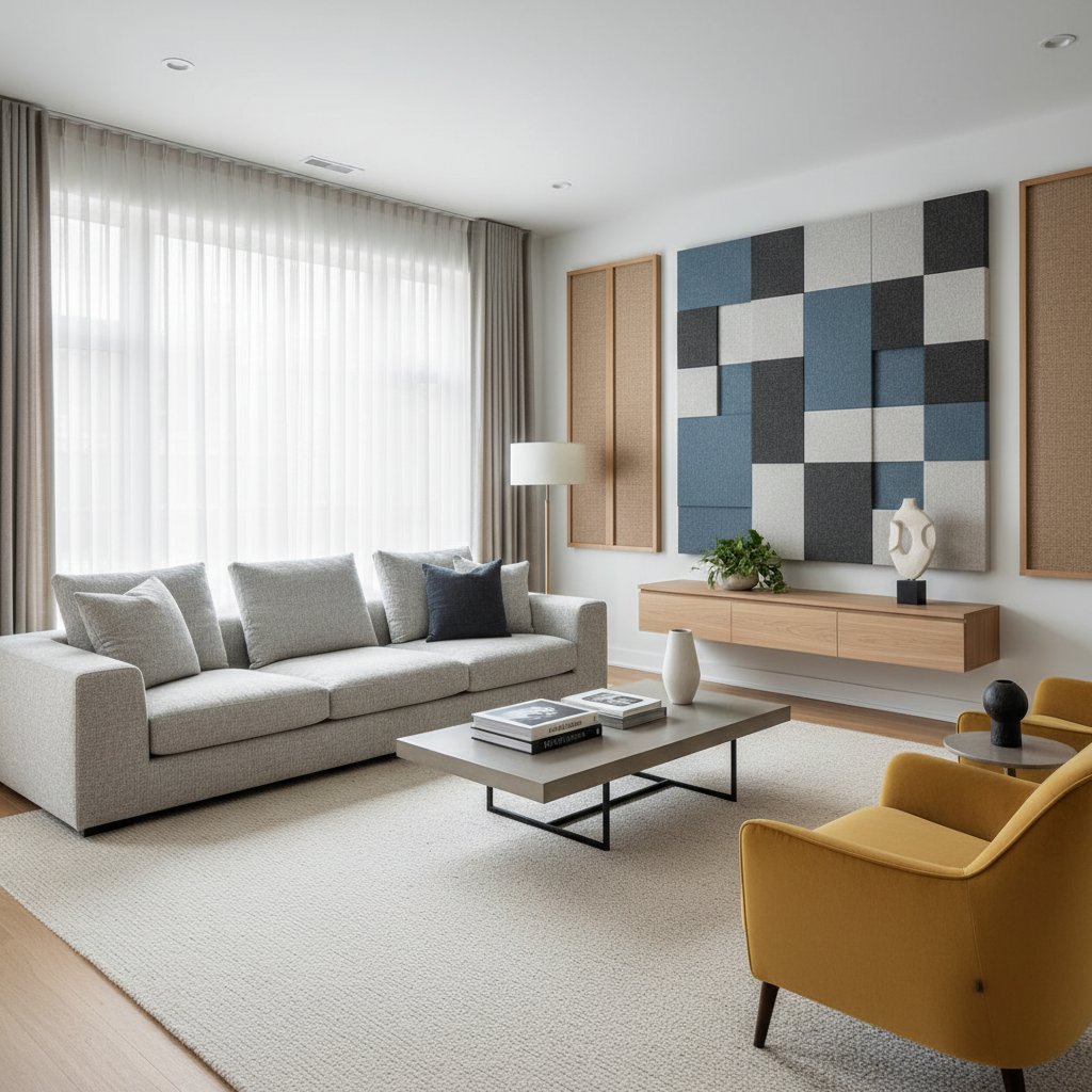 Featured image for Acoustic Panels Bring Calm and Style to Living Rooms