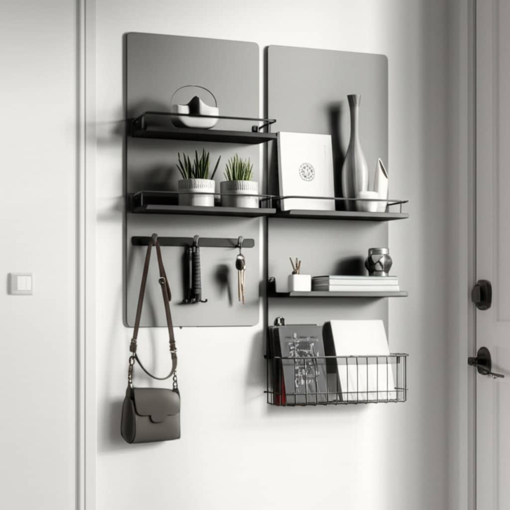 Featured image for Magnetic Walls Create Built-In Look Without Drilling