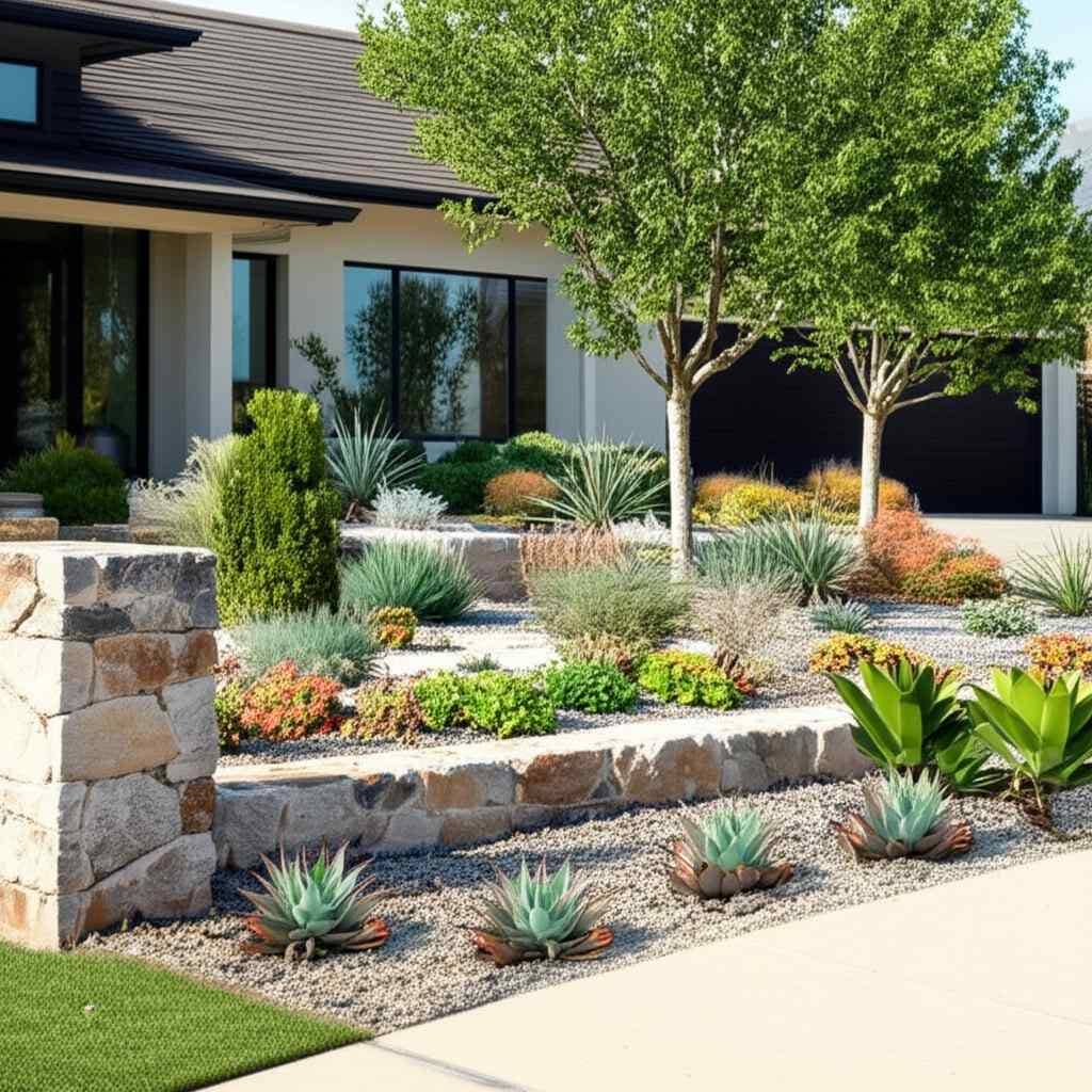 Featured image for Fire-Resistant Plants That Actually Stop Flames