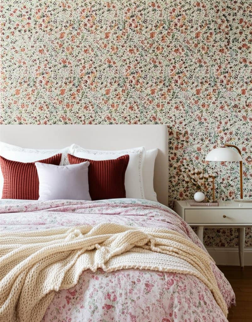 Featured image for Vintage Florals Bring Warmth Back to Modern Bedrooms