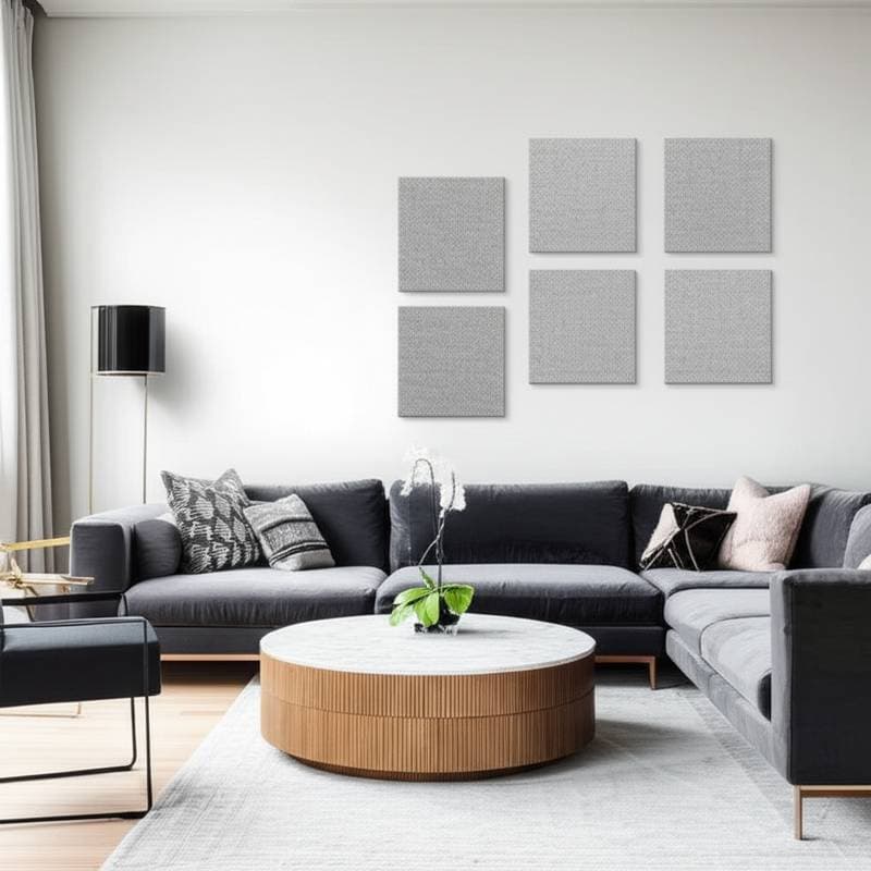 Featured image for Sound-Absorbing Art That Transforms Living Rooms