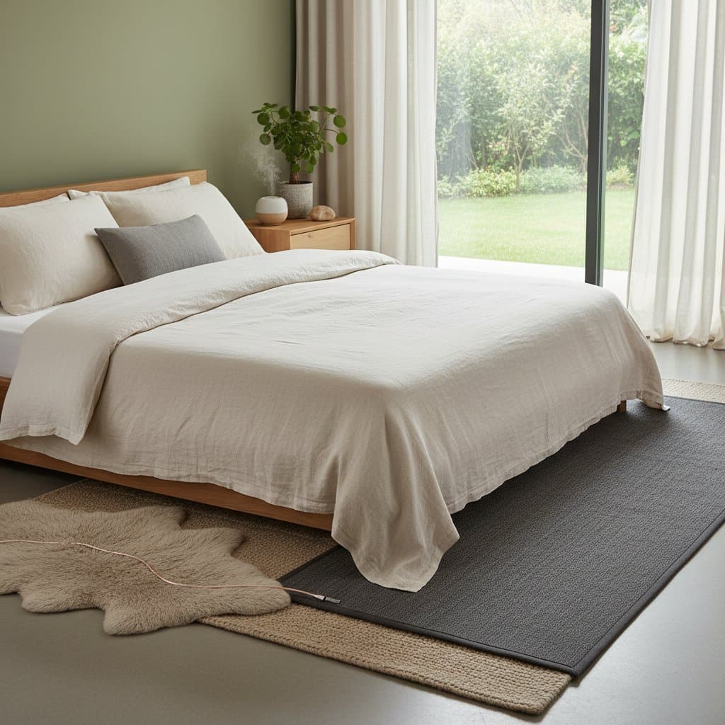 Featured image for Grounding Mats Restore Natural Sleep Through Earth Connection
