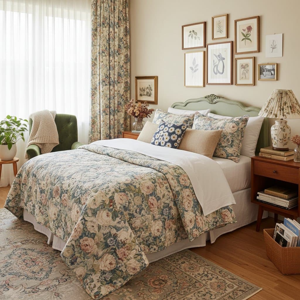 Featured image for Gen Z Remixes Grandma's Florals with Thrift Finds