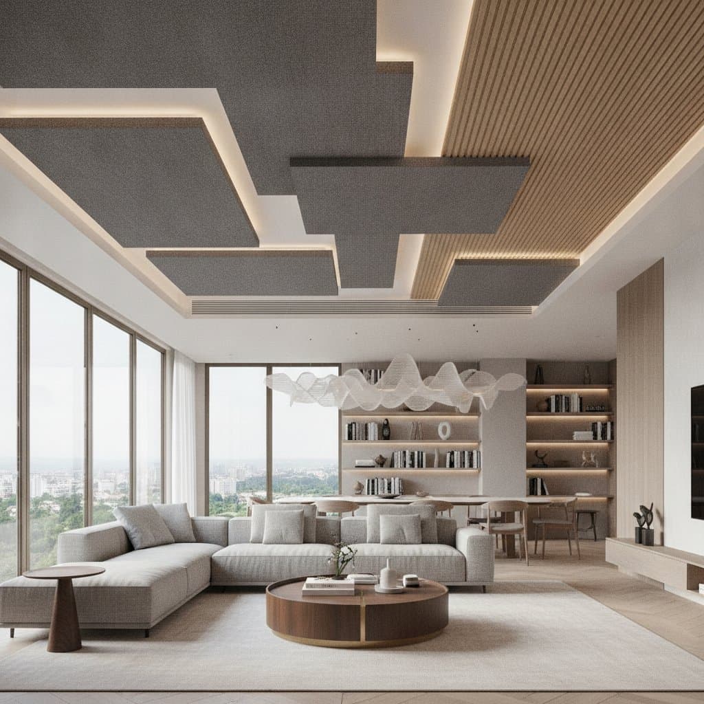 Featured image for Ceiling Acoustic Panels Turn Noise Into Comfort
