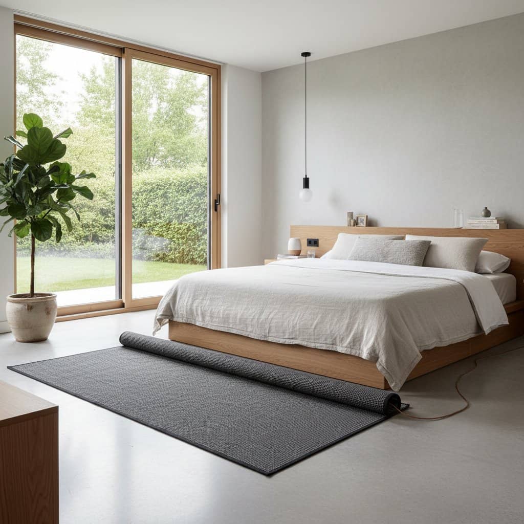 Featured image for Why Grounding Mats Restore Your Bedroom's Natural Energy