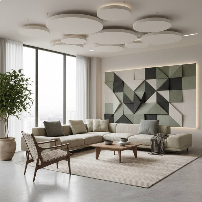 Featured image for Sound Design Softens Modern Living Rooms