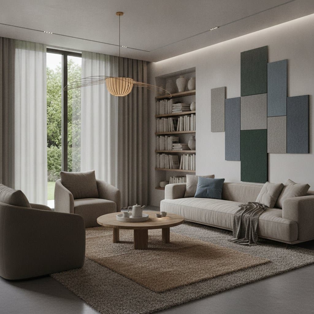 Featured image for Sound-Absorbing Decor Creates Calm Without Renovation
