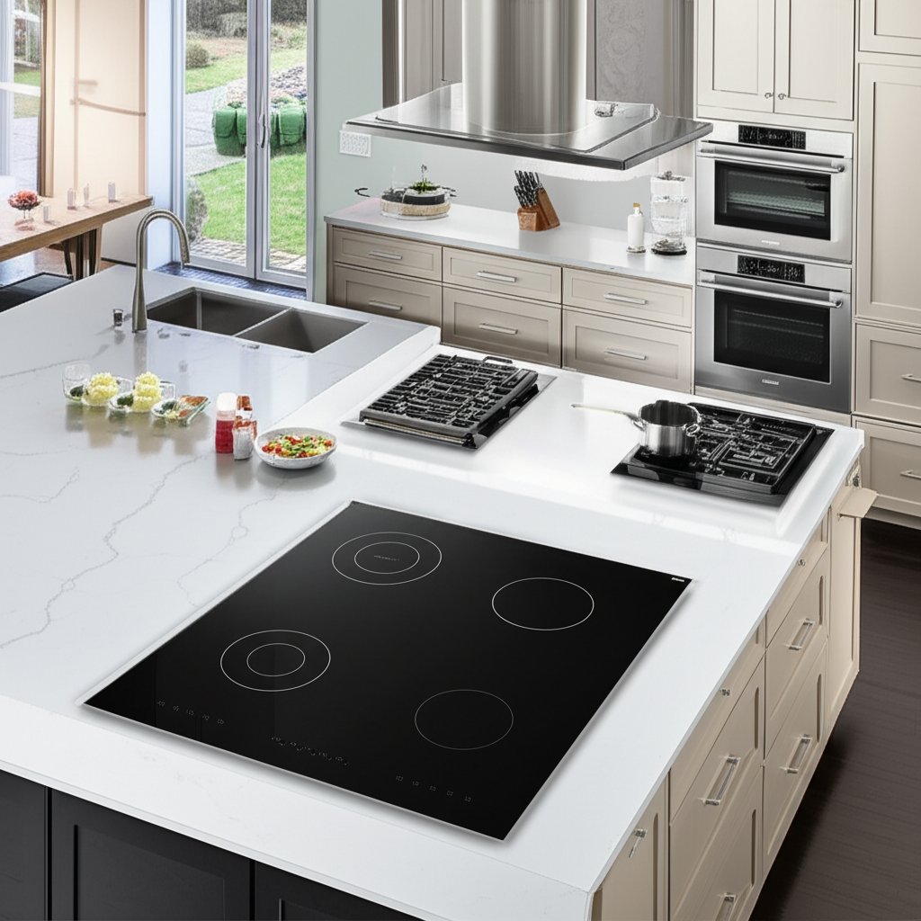 Featured image for Induction Kitchen Islands Redefining Modern Cooking Spaces