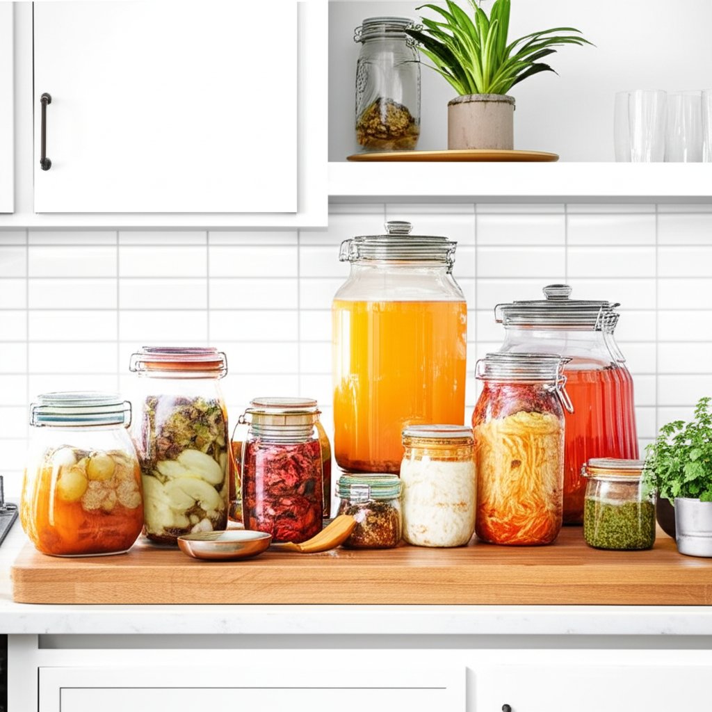 Featured image for Fermentation Stations Transform Kitchen Counters Into Wellness Centers