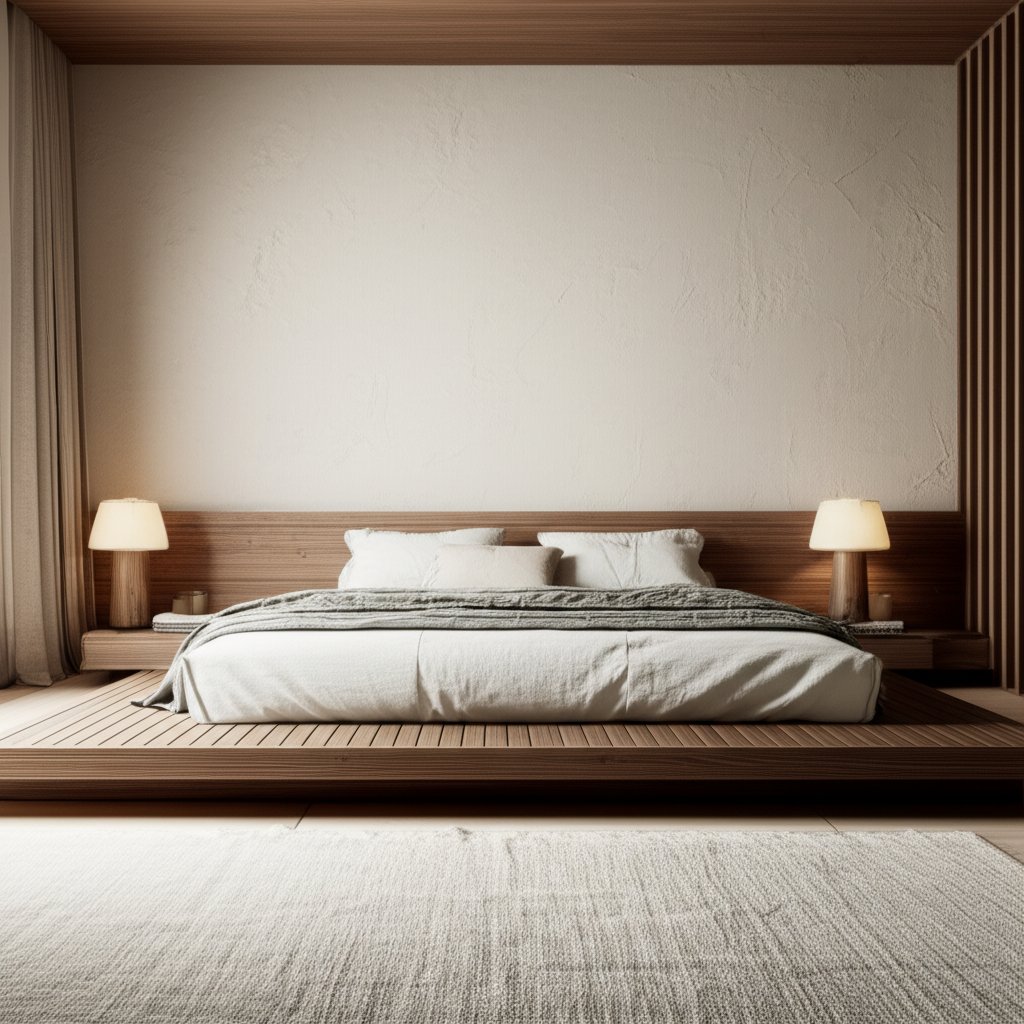 Featured image for Wabi-Sabi Textures Transform Cold Japandi Bedrooms