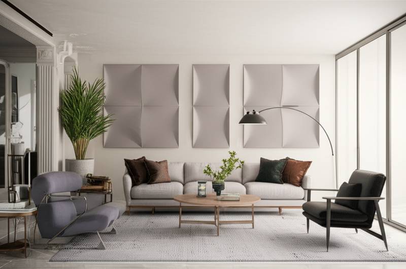 Featured image for Acoustic Panels That Double as Living Room Art