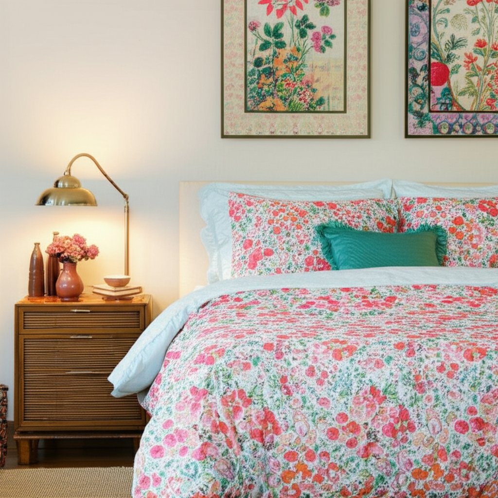 Featured image for Gen Z Brings Chintz Florals Back to Bedrooms