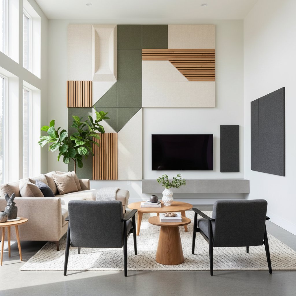 Featured image for Acoustic Panels Transform Noisy Homes Into Stylish Retreats